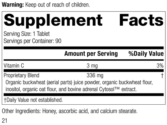 CyrutaĀ®, 90 Tablets, Rev 19 Supplement Facts