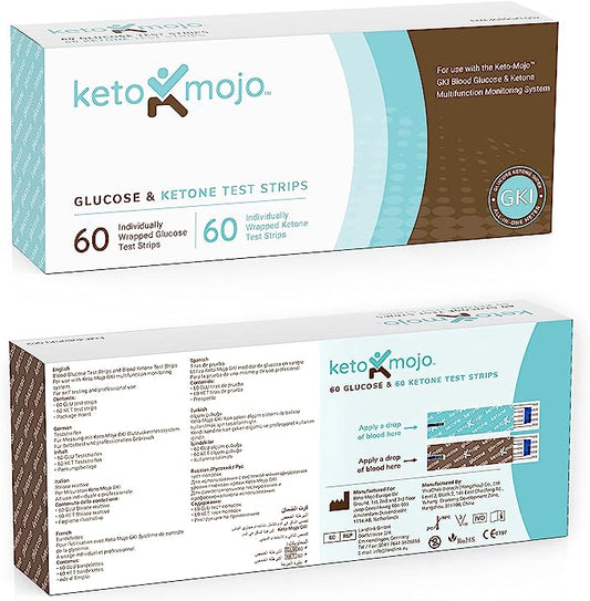 KETO-MOJO Test Strip Combo Pack