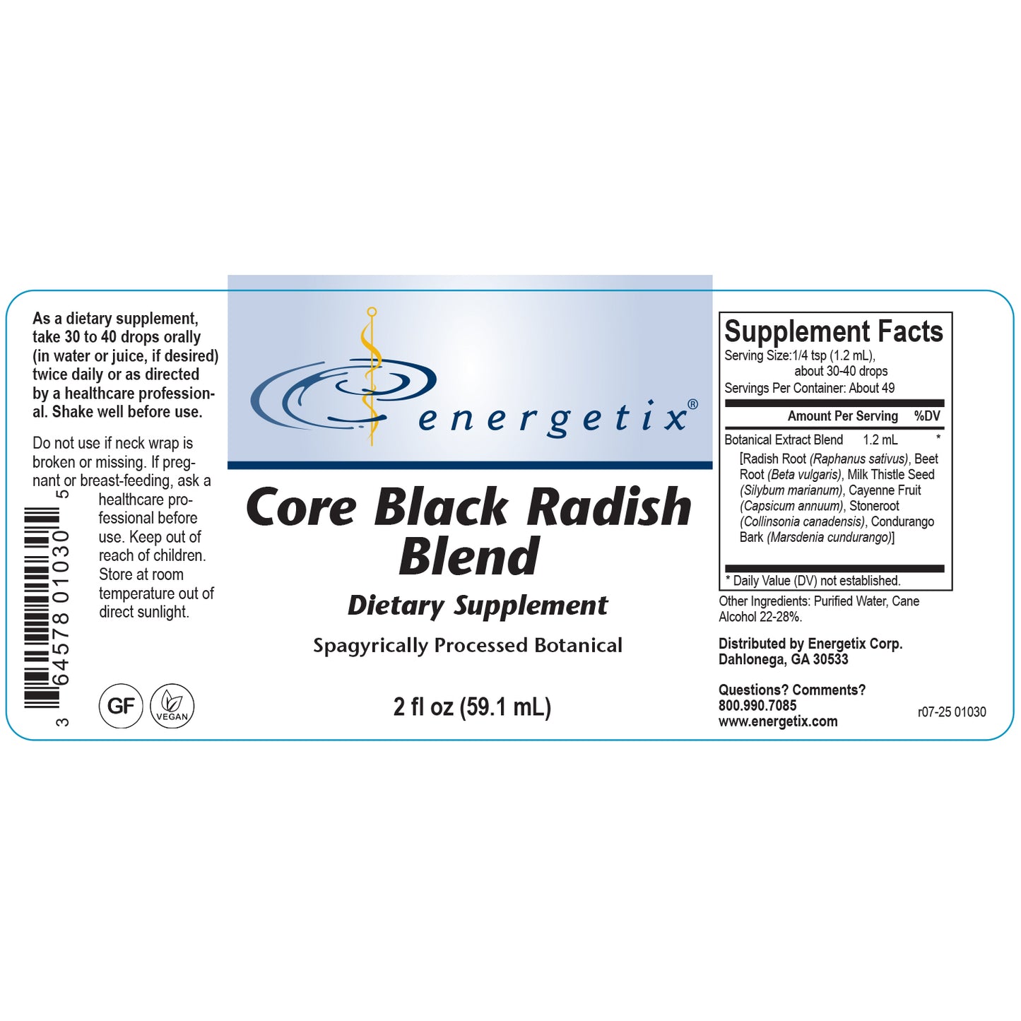 Core Black Radish Blend