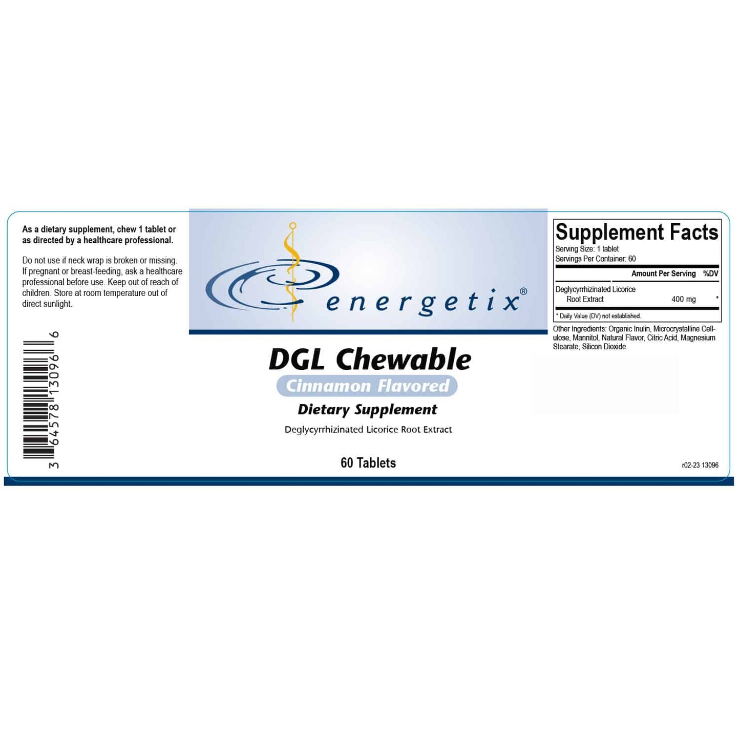 DGL Chewable, 60 Tablets
