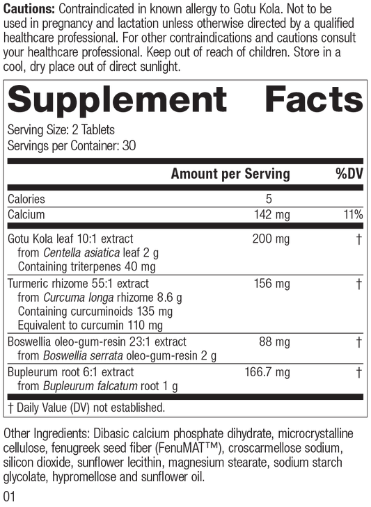 NeuroRegenex Nutrients and Ingredients