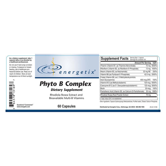 Phyto B Complex, 60 Capsules