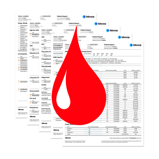 Bundle Blood Work Labs & Course - USA