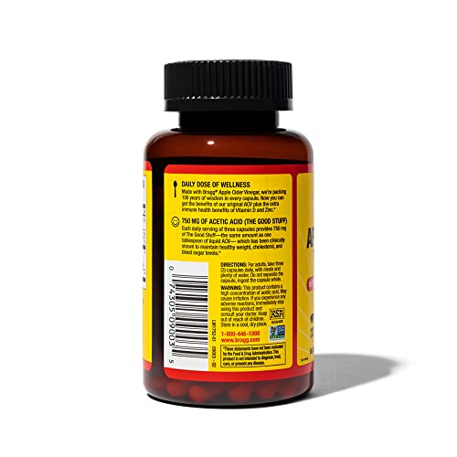Apple Cider Vinegar Capsules - Bragg