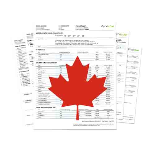 Blood Test / Blood Work - Comprehensive Wellness Lab Work in Canada
