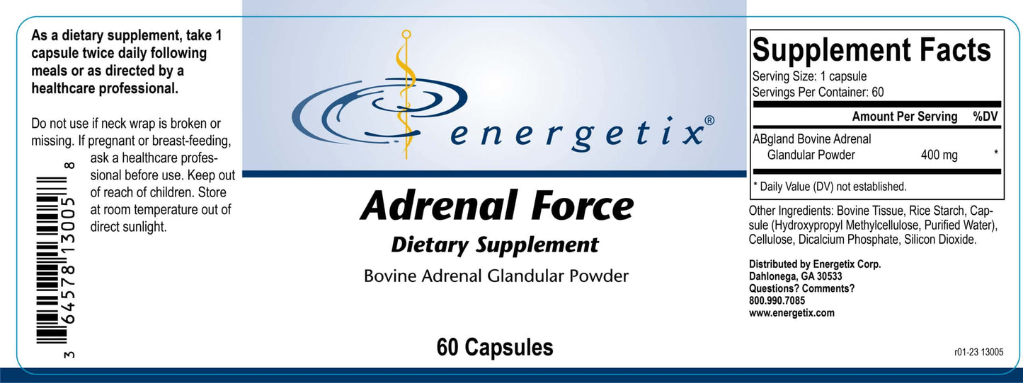 Adrenal Force, 60 Capsules