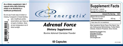Adrenal Force, 60 Capsules