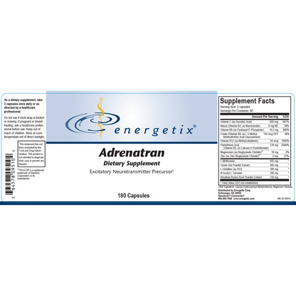 Adrenatran, 180 Capsules