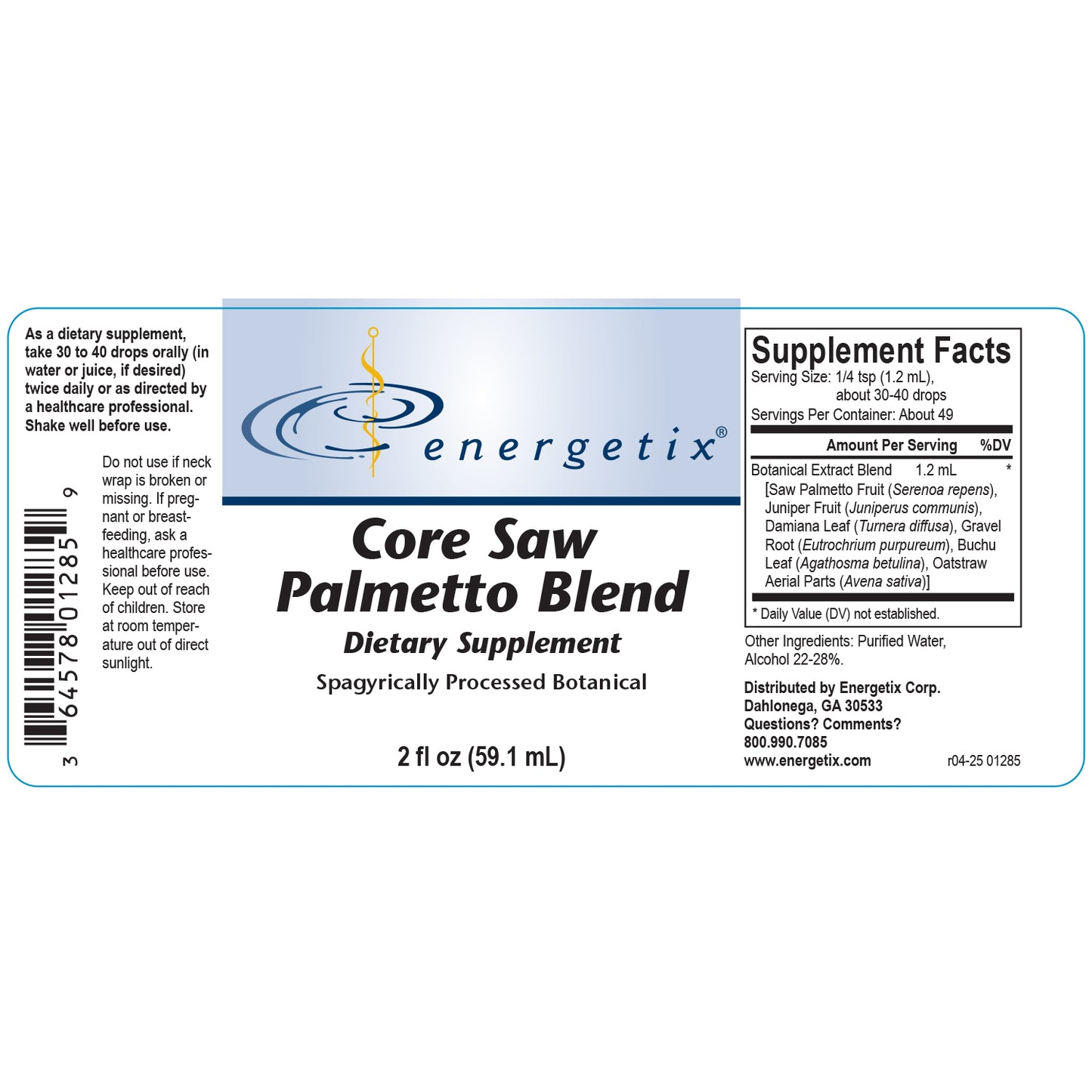 Core Saw Palmetto Blend