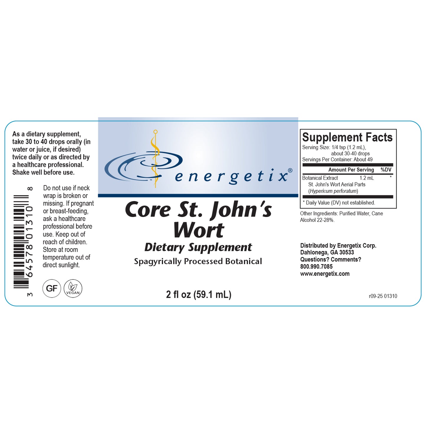 Core St. John's Wort
