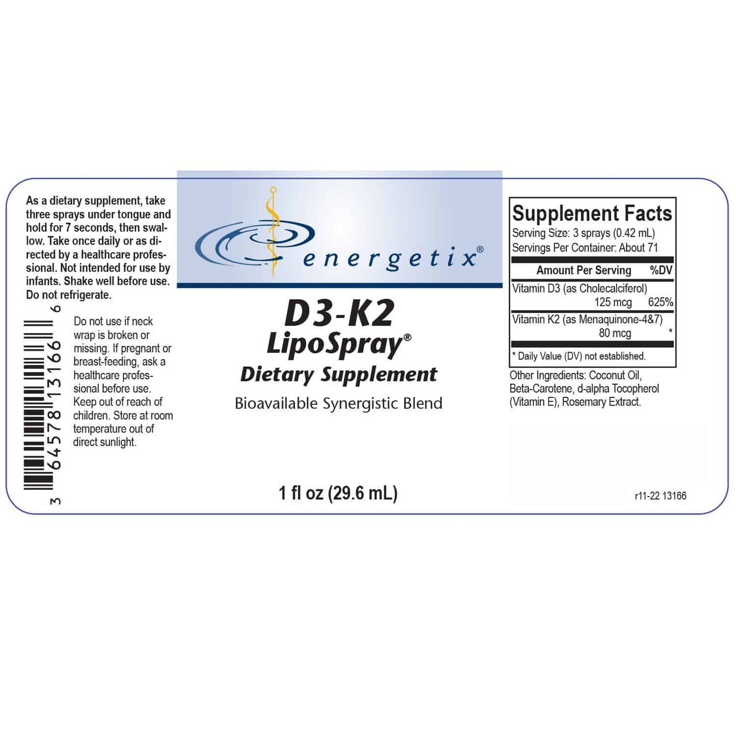 D3-K2 LipoSpray®