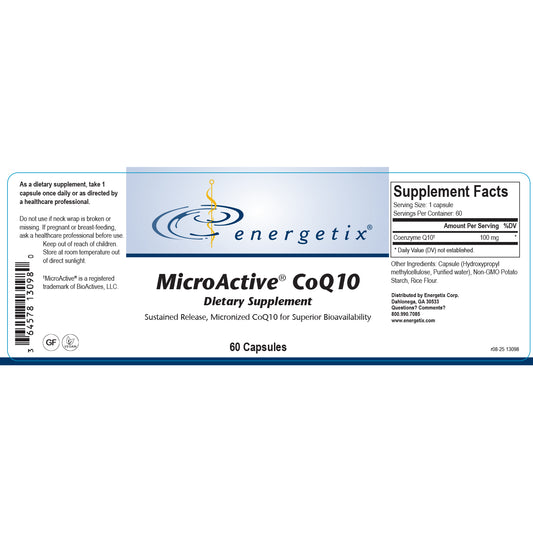 MicroActive® CoQ10 60 Capsules
